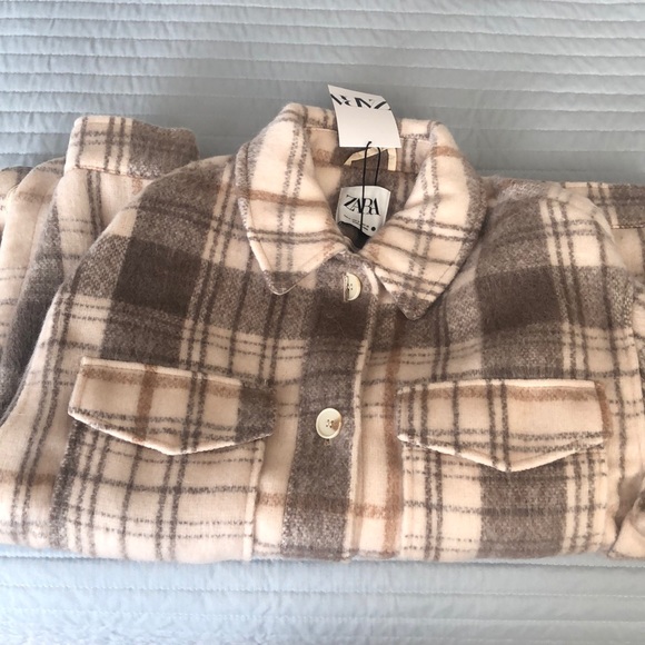 Zara plaid overshirt - Picture 16 of 16